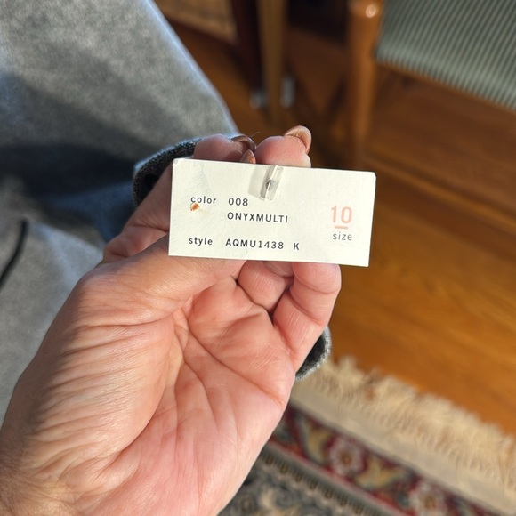 NWT Axcess by Liz Claiborne Beautiful Gray and Black Blazer Fully Lined Size 10 - Picture 6 of 11